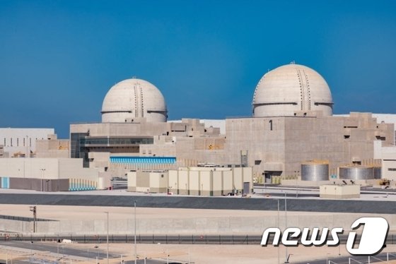 UAE 바라카 원전. (출처=뉴스1)