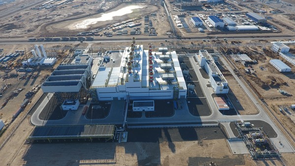 두산에너빌리티가 2020년 카자흐스탄에 준공한 카라바탄 복합화력발전소 전경