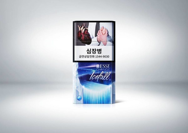KT&G, 마이크로슬림 담배 '에쎄 체인지 아이스폴(ESSE Change Icefall)' 출시